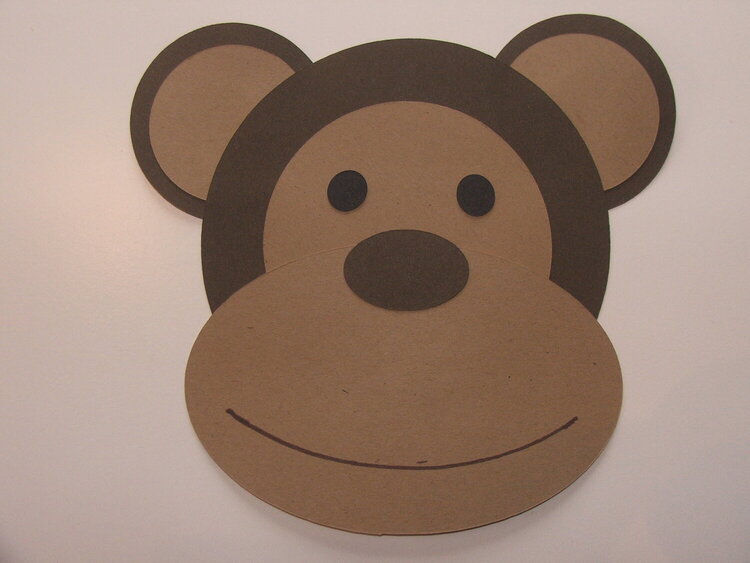 Paper Pieced Monkey