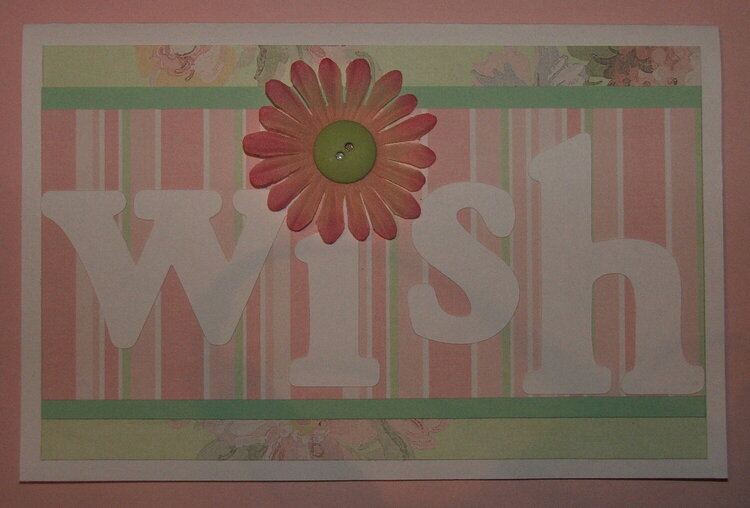 Wish - Birthday Card