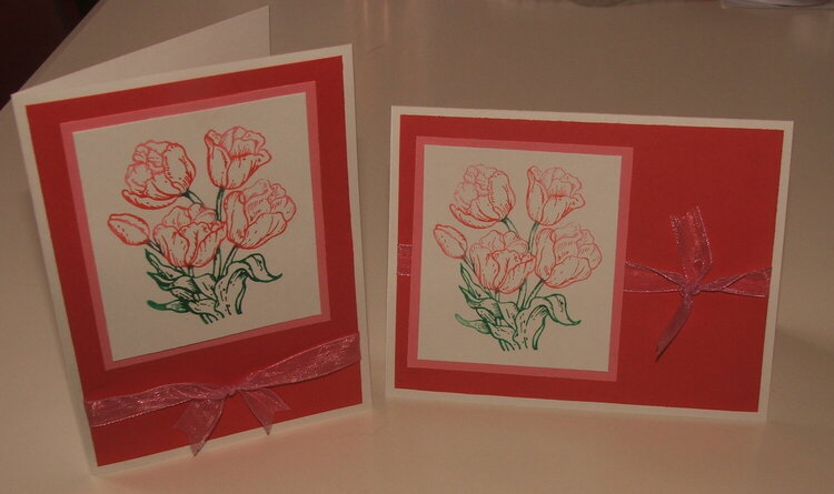 Tulip Note Cards