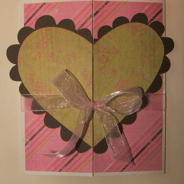 Sweetheart Gatefold Card