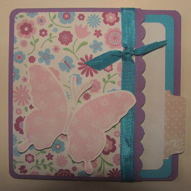 Butterfly Pocket Card