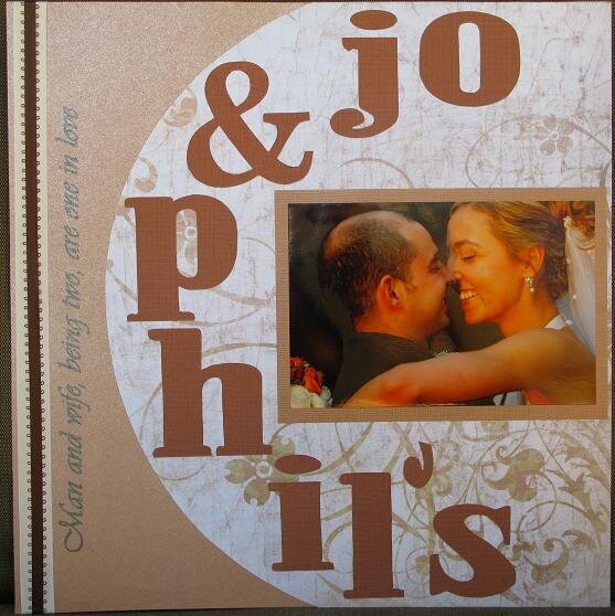 Jo and Phil&#039;s Wedding (left)