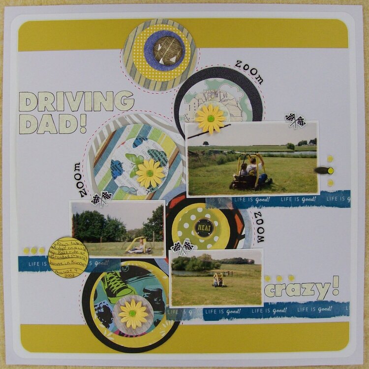 DRIVING DAD! crazy!
