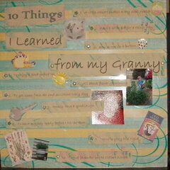 10 Things I Learned from my Granny