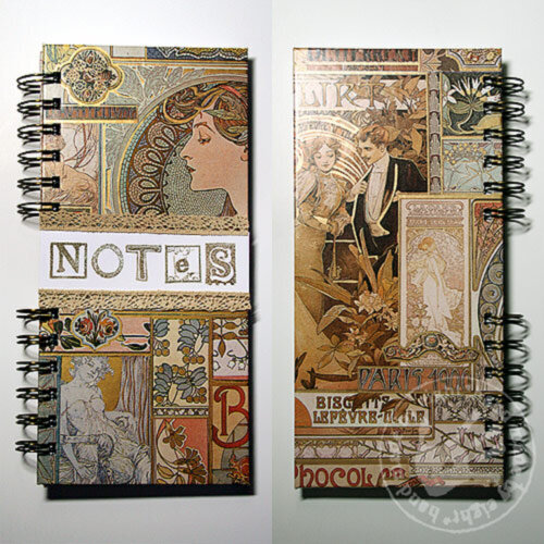notebook &quot;Art Nouveau&quot; I