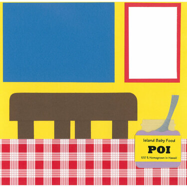 Pre Made Hawaiin Baby Food Kit 12x12