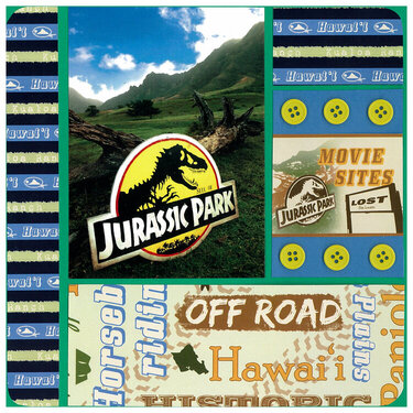 8x8 Jurassic Park Tour Layout