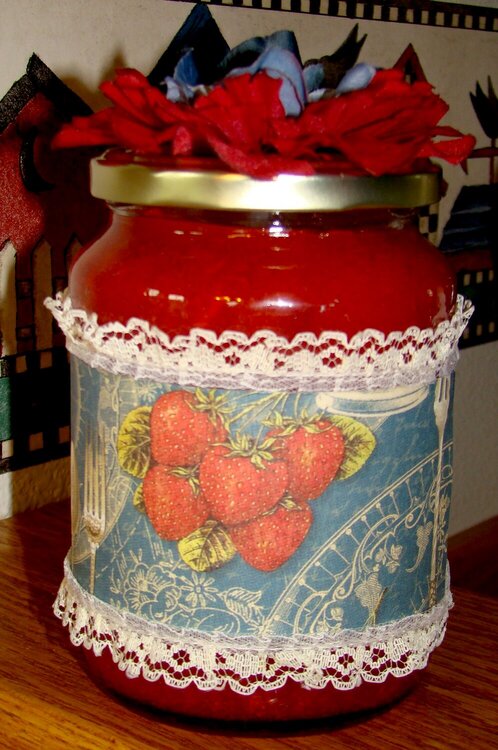 Jar of jam- for mom (: