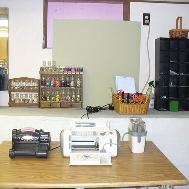 Cricut and Embossing Station
