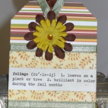 Foilage Tag