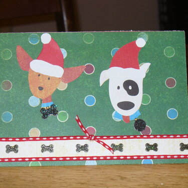 Christmas Card for dog lover