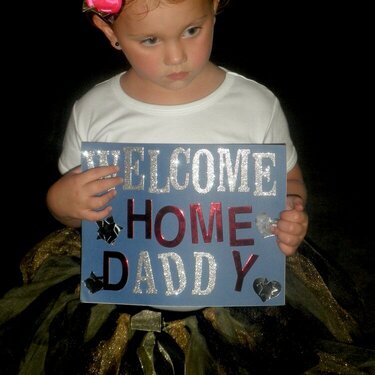 Welcome Home Daddy