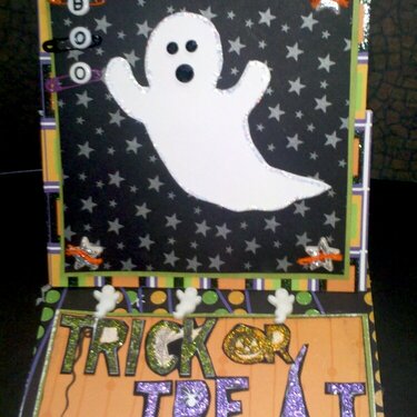 Ghost Easel Card