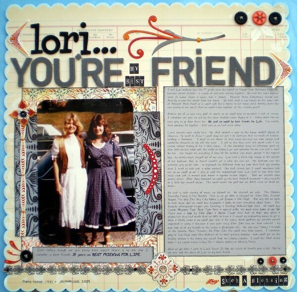Lori You&#039;re My Best Friend