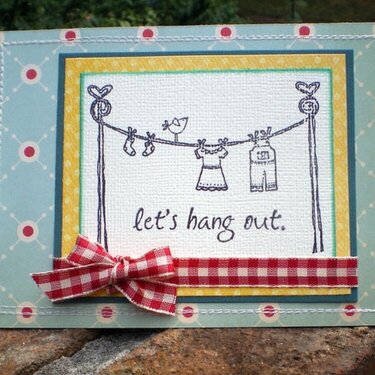 Card - Let&#039;s Hang Out