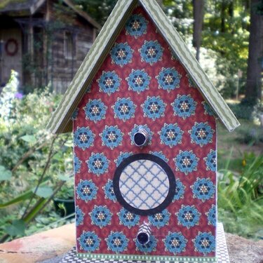 Altered Birdhouse *New G45 Domestic Goddess*