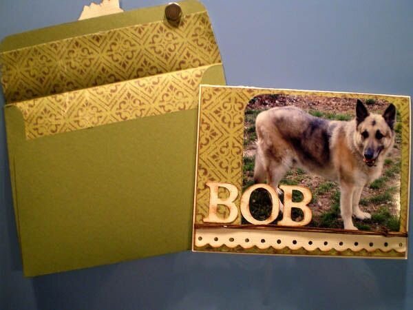 Thank You Card - To Groomer for care of dog that passed away