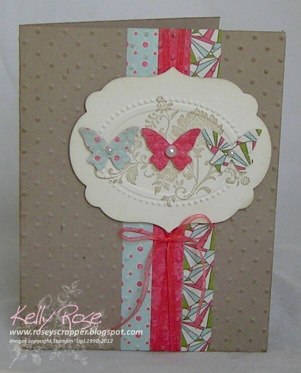 Fresh Vintage Butterfly card