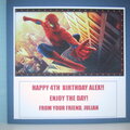 Alex's Birthday Card