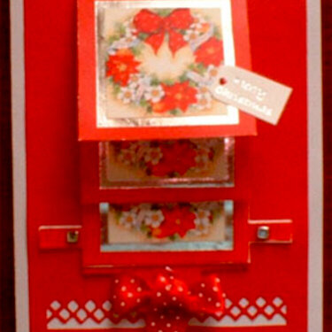 Christmas Waterfall card