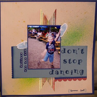 don&#039;t stop dancing- believe you can fly