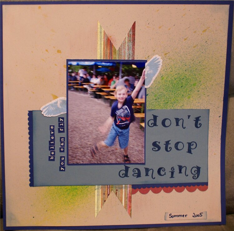 don&#039;t stop dancing- believe you can fly