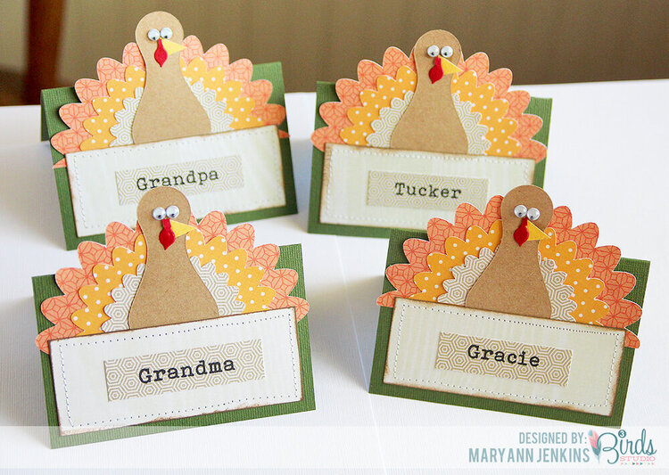 Thanksgiving Place Card Holder