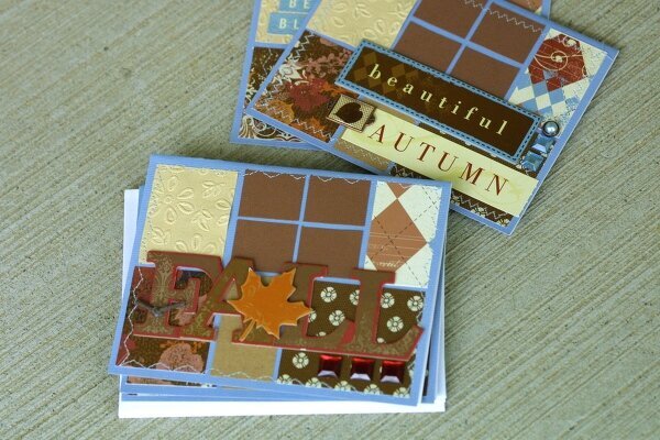 Autumn Bliss cards