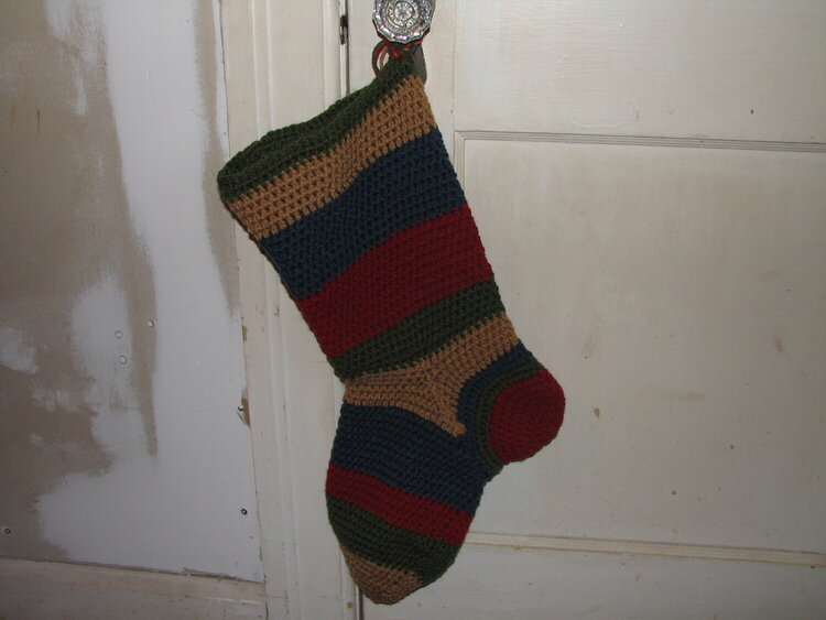 Crocheted Christmas Stocking