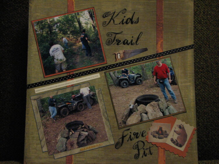Kids Trail and Fire Pit