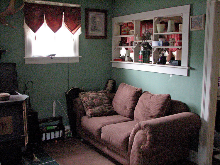 Livingroom Corner for new Scrappin Spot