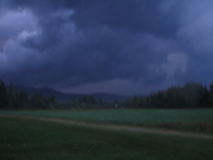 STORM OVER MOUNTAINS