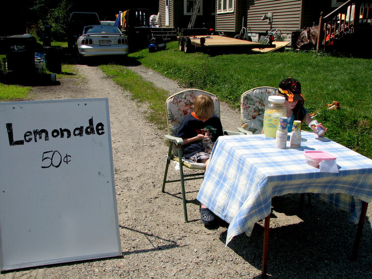 Hannah and Steven&#039;s Lemonade Stand