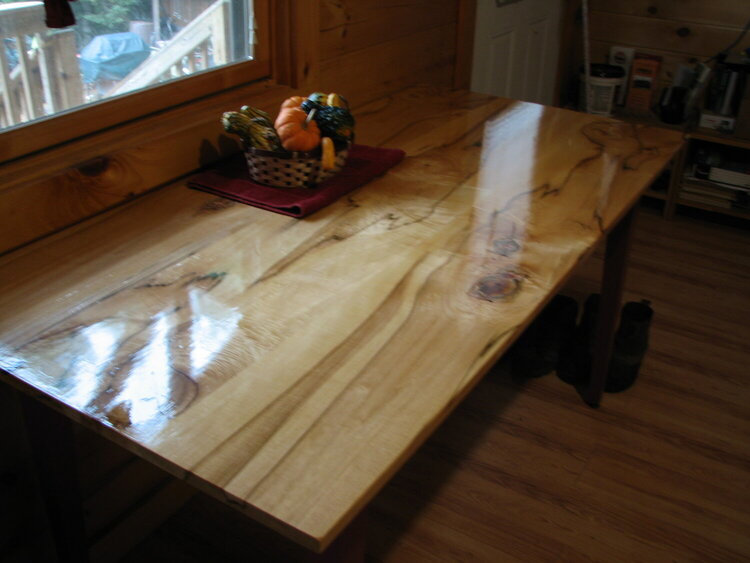 MY NEW KITCHEN TABLE