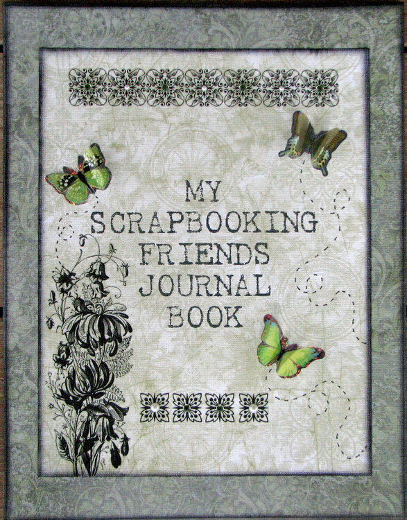 My Scrapbooking Friends Journal Book