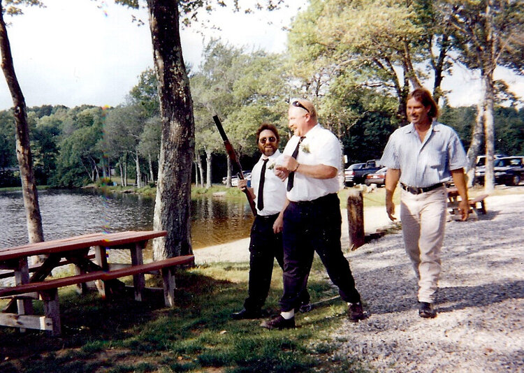 Dave, Mark and Billy Arrive