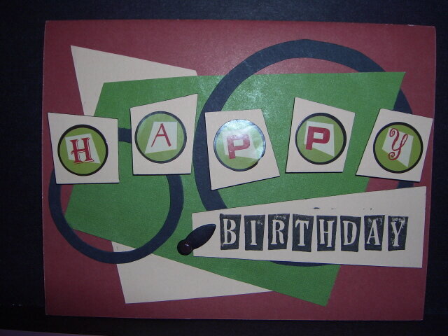 male bday card