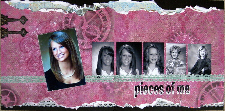 Pieces of Me - 2 page layout