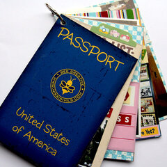 Passport mini book