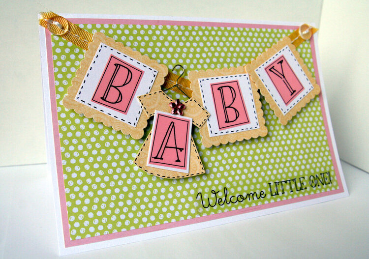 BABY card (SRM STICKERS)