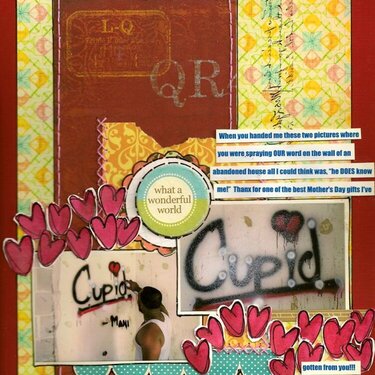 cupid-MASTERFUL SCRAPBOOK DESIGN