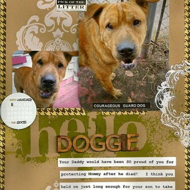 Hello Doggie-BIG BOOK OF SCRAPBOOK PAGES