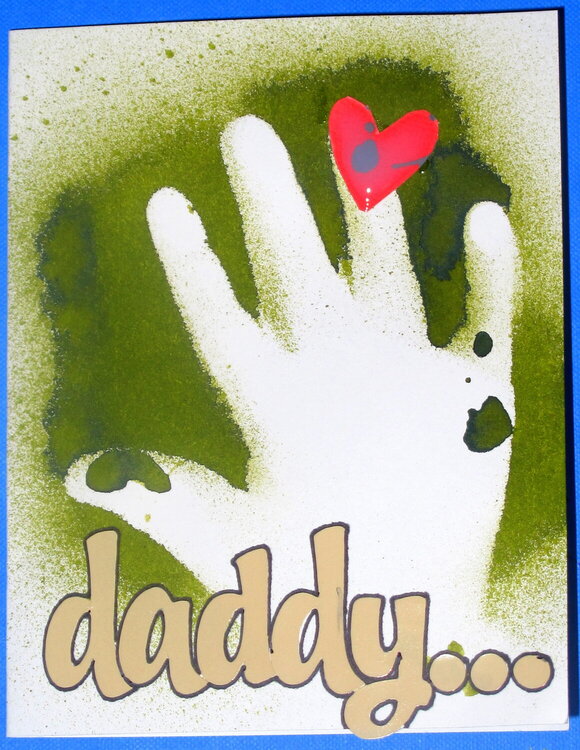daddy-father&#039;s day card 2009