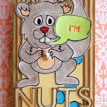 Nuts about You Kard-SEPTEMBER KREATORVILLE kit