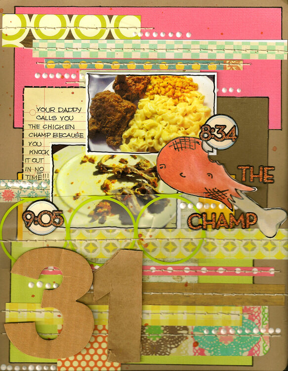 The Chicken Champ-JULY KREATORVILLE KRAFT kit