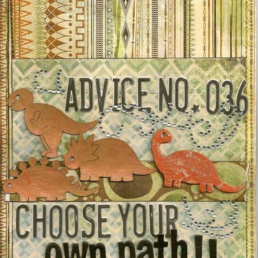 advice #36-choose your own path