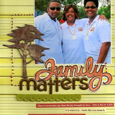 family matters-JUNE USE YOUR SUPPLY CHALLENGE