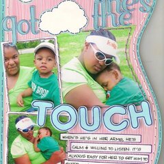 she's got the touch-AMERICAN CRAFTS CHALLENGE
