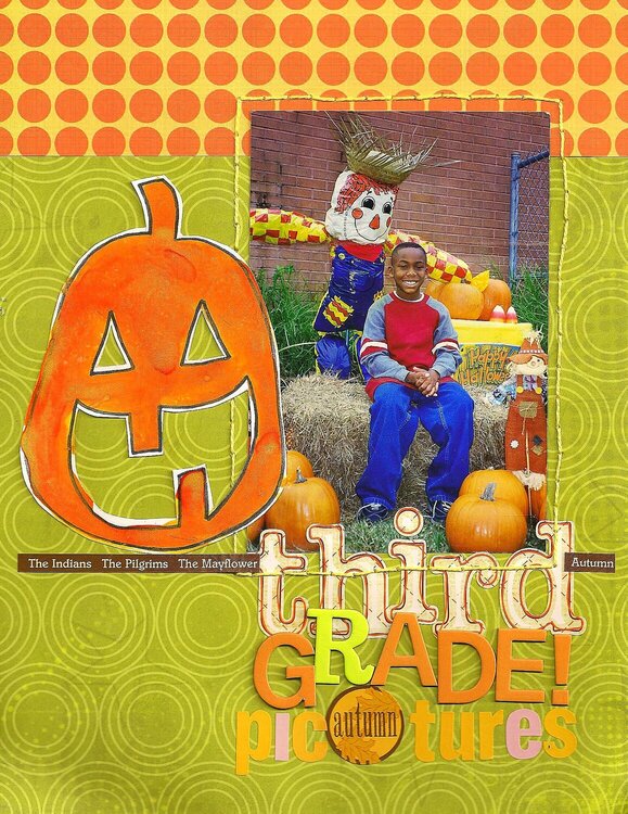 third grade autumn pictures