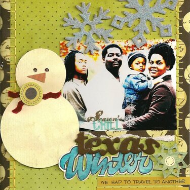 texas winter-KREATORVILLE KRAFT DECEMBER KIT